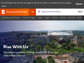 'syracuse.edu' screenshot