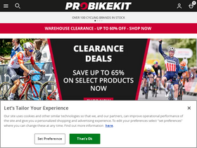 'probikekit.com' screenshot
