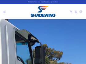 shadewing.com homepage screenshot