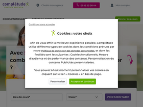 'completude.com' screenshot