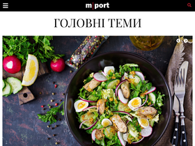 'mport.ua' screenshot