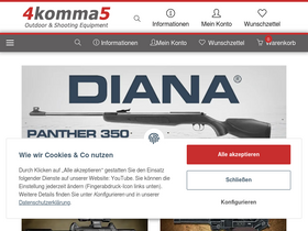 '4komma5.de' screenshot