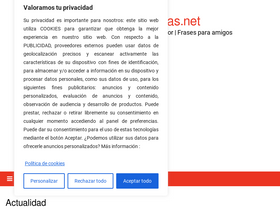'frasesmuybonitas.net' screenshot