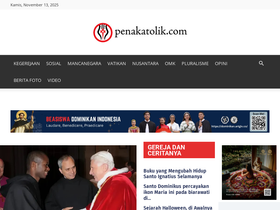 'penakatolik.com' screenshot