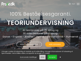 'prove.dk' screenshot