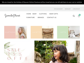 'juvenileplanet.com' screenshot