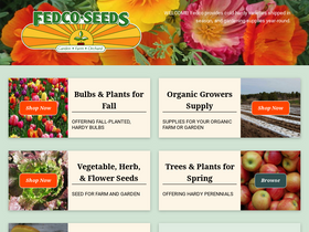 'fedcoseeds.com' screenshot