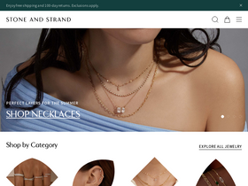 'stoneandstrand.com' screenshot