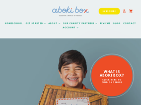 abokibox.com homepage screenshot