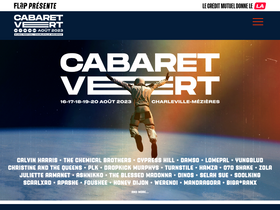 'cabaretvert.com' screenshot
