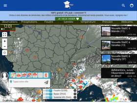'infoclimat.fr' screenshot