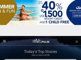 'travelpulse.com' screenshot