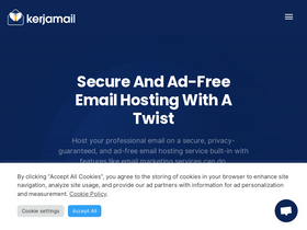 'kerjamail.co' screenshot