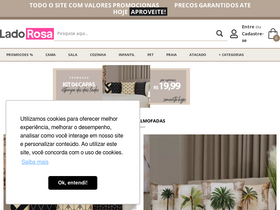 'ladorosa.com.br' screenshot