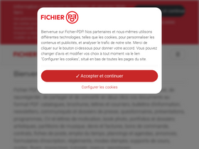 'fichier-pdf.fr' screenshot