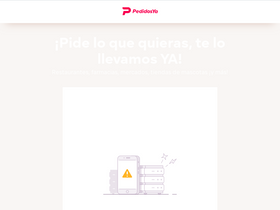 'pedidosya.com.pe' screenshot