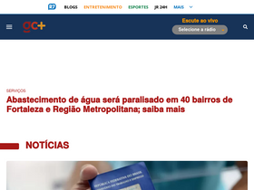 'gcmais.com.br' screenshot
