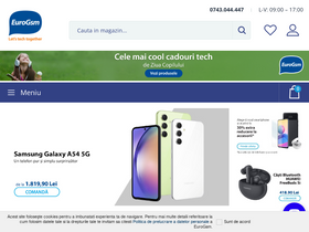 'eurogsm.ro' screenshot