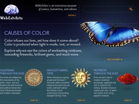 'webexhibits.org' screenshot