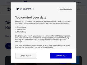 '24sevenoffice.com' screenshot