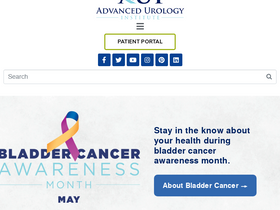 'advancedurologyinstitute.com' screenshot