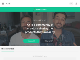 'blog.kit.co' screenshot