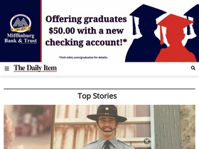 'dailyitem.com' screenshot