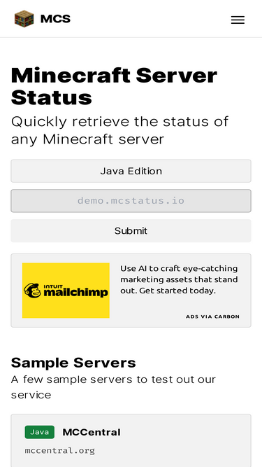 mcstatus.io