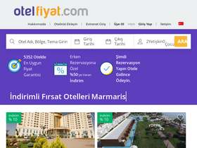 'otelfiyat.com' screenshot