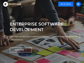 'intellectsoft.net' screenshot
