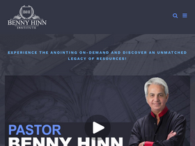 'bennyhinninstitute.org' screenshot