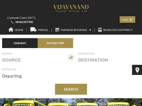 'vrlbus.in' screenshot