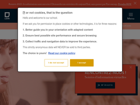 'lisaa.com' screenshot