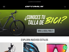 'optimusbikes.com' screenshot