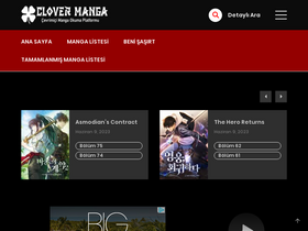 'clover-manga.com' screenshot