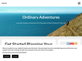 'ordinary-adventures.com' screenshot