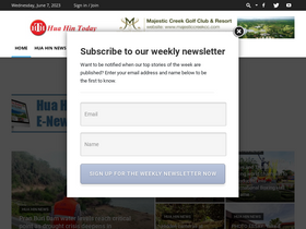 'huahintoday.com' screenshot