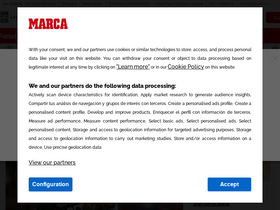 'entregados.marca.com' screenshot