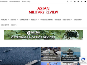 'asianmilitaryreview.com' screenshot