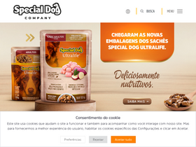 'specialdog.com.br' screenshot