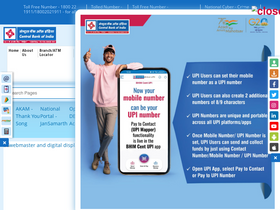 'centralbankofindia.co.in' screenshot