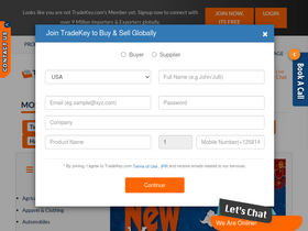 'tradekey.com' screenshot