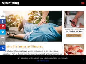 'survivopedia.com' screenshot
