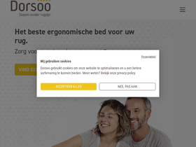 'dorsoo.be' screenshot
