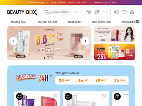 'beautybox.com.vn' screenshot