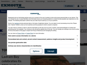 'exmouthjournal.co.uk' screenshot