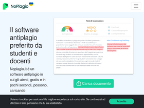 'noplagio.it' screenshot