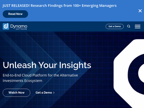 'dynamosoftware.com' screenshot