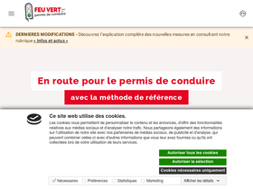 'feuvert.be' screenshot