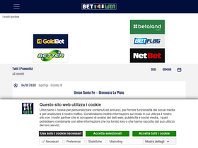 'bet4win.it' screenshot